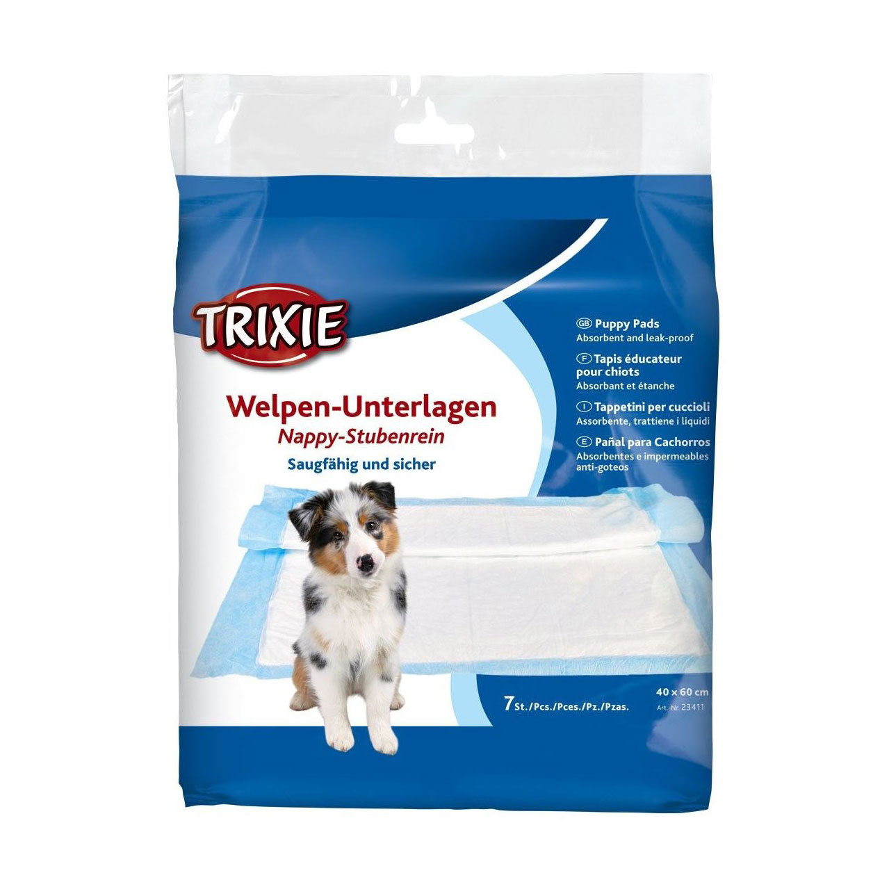 Пелюшки для собак Trixie, 40*60 см, 7 шт